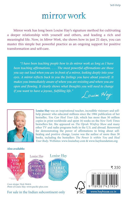 Mirror Work- 21 Days To Heal Your Life by Louise Hay