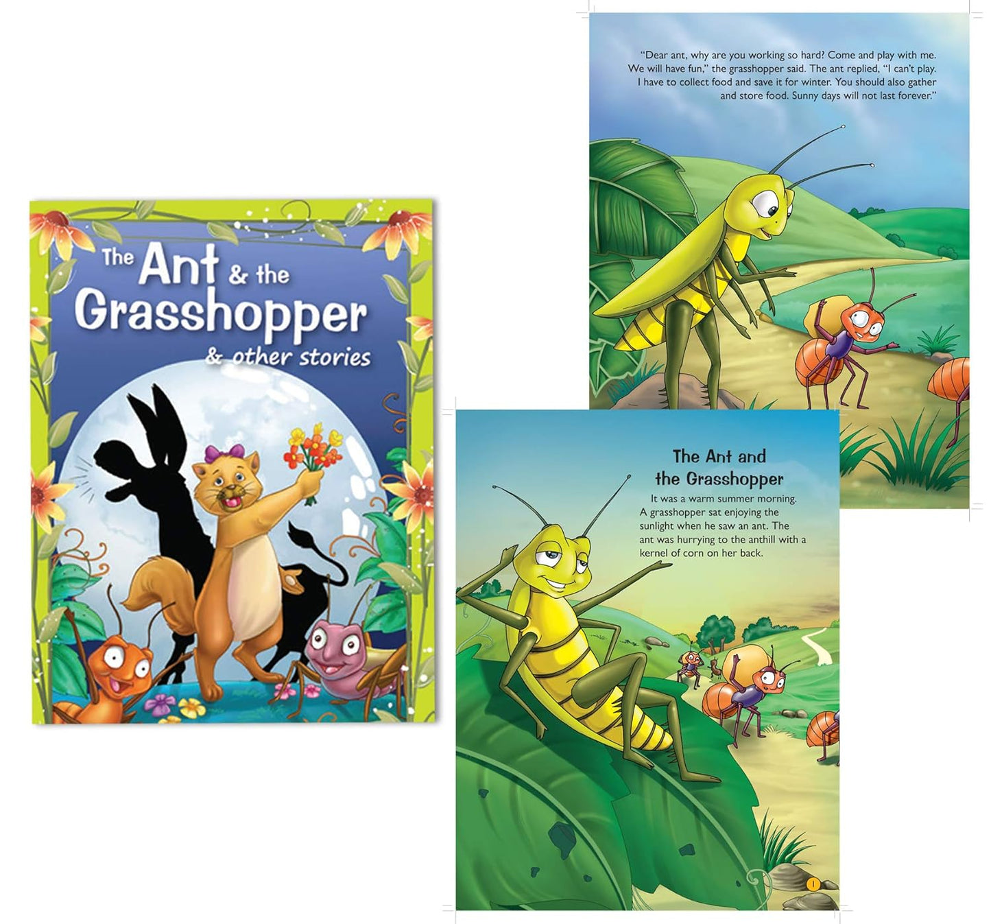 Set of 5 Aesop's Fables Picture Story Books