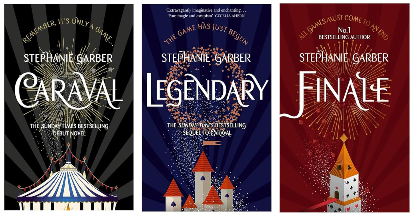 By Stephanie Garber Caraval Series 3 books Collection Set ( Caraval , Legendary , Finale )