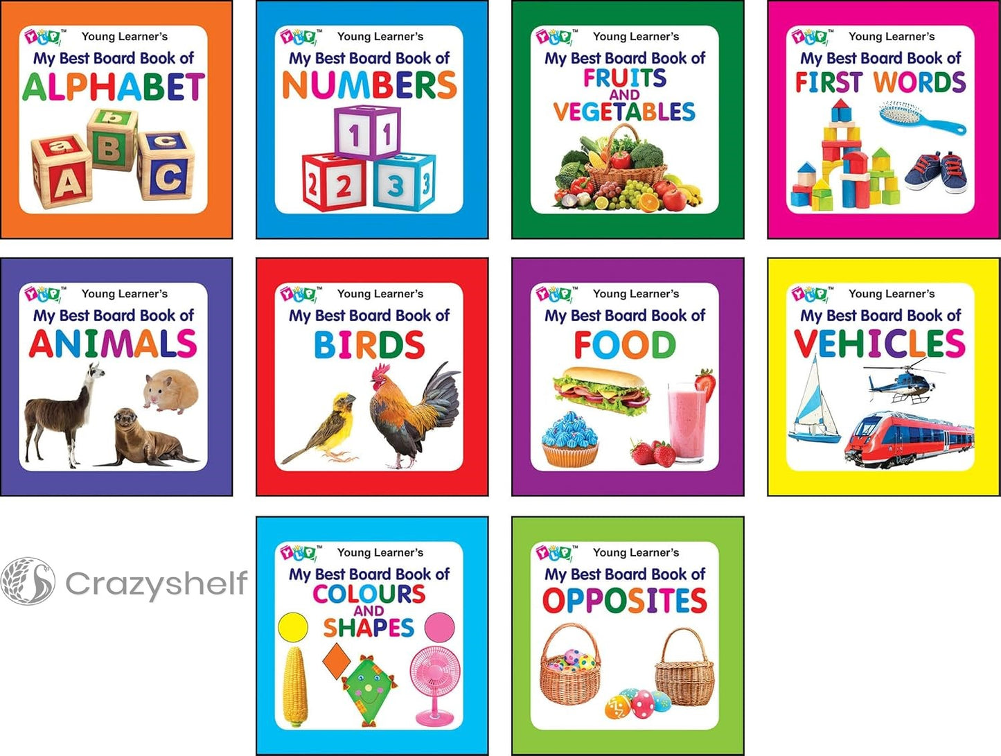 Gift Pack (Set of 10 Board Books)