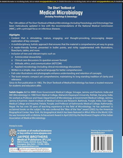 The Short Textbook of Medical Microbiology (including Parasitology & Entomology) (12th Edition)
