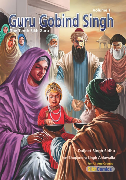 Guru Gobind Singh - The Tenth Guru - Volume 1 and Volume 2 - Set of 2 Books
