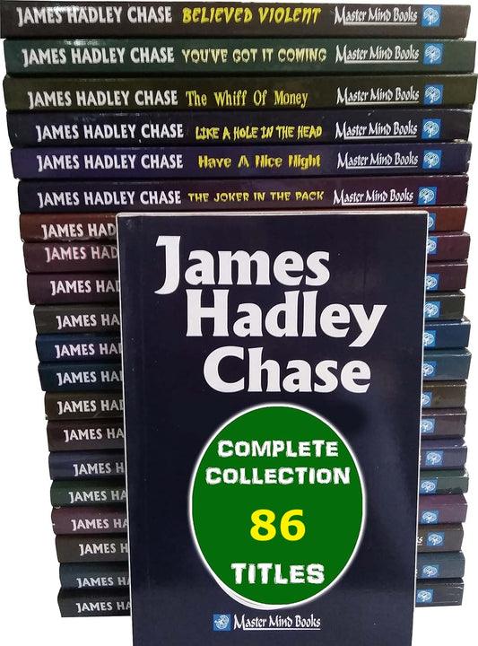 James Hadley Chase – Complete Collection of 86 Books Set