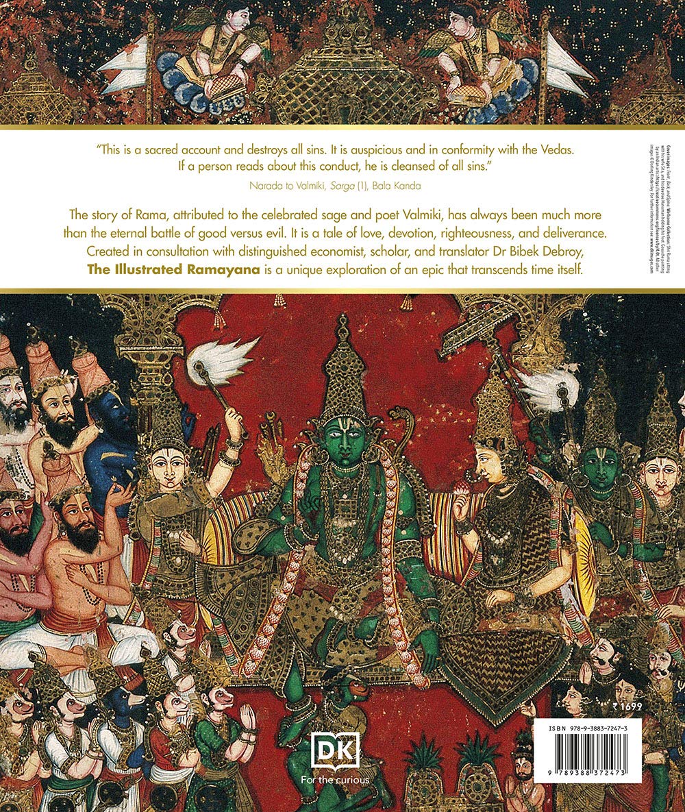 The Illustrated Ramayana: The Timeless Epic of Duty, Love, and Redemption