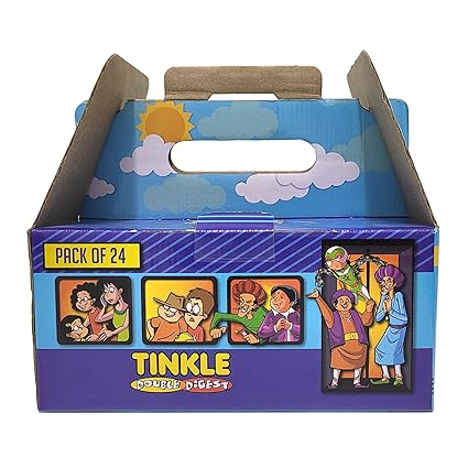 Tinkle Double Digest Assorted Pack 24 Whimsical Tales of Fun, Magic, and Adventure