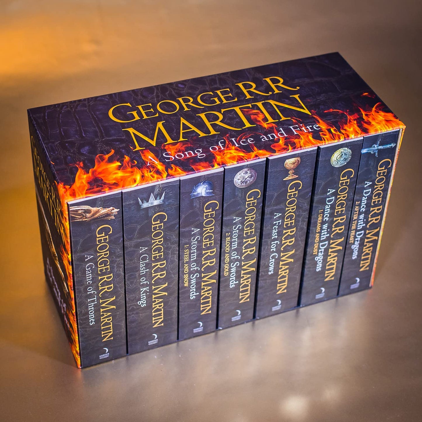 A Song of Ice and Fire - A Game of Thrones: The Complete Boxset of 7 Books