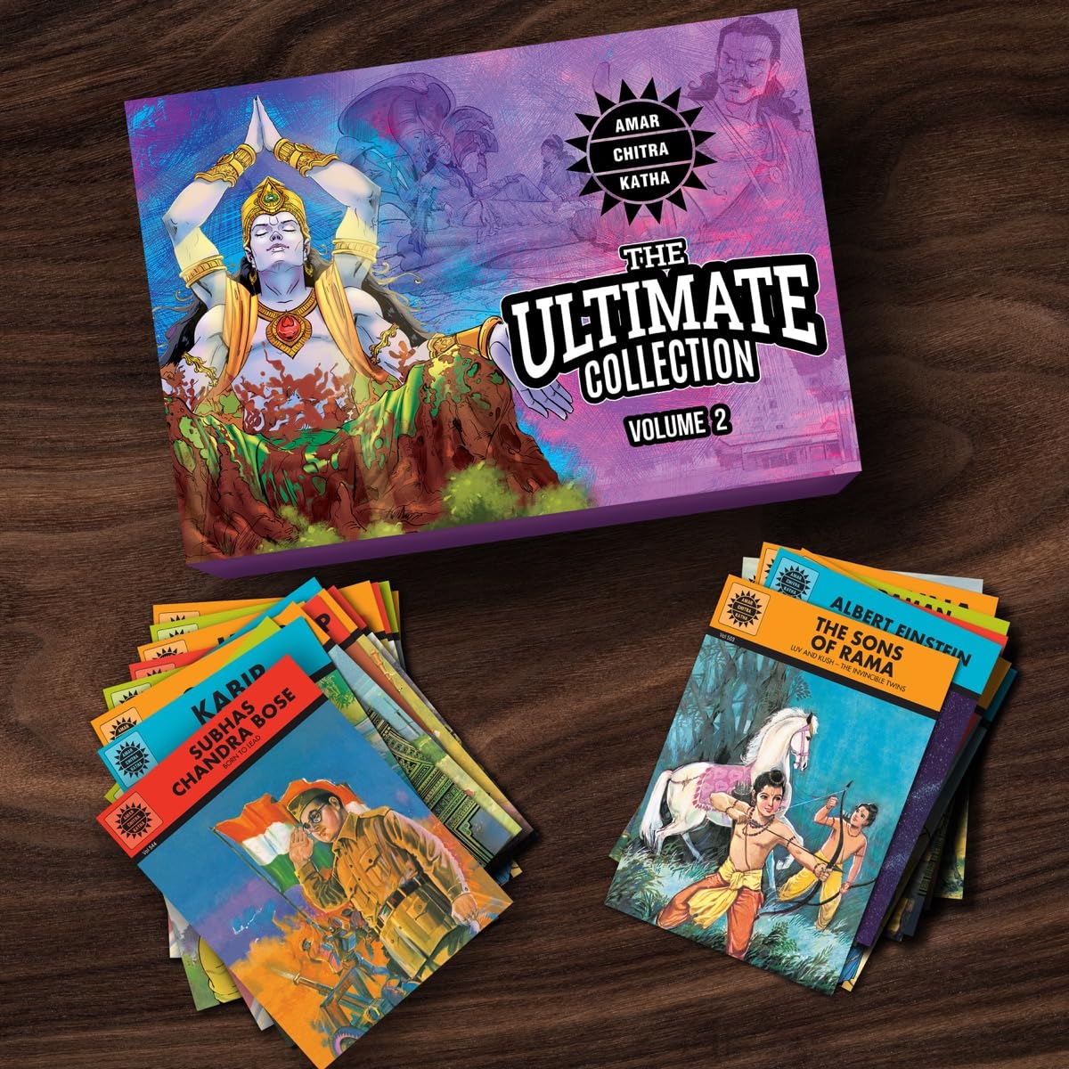 The Ultimate Collection - Volume 2: 70+ Titles | Indian Mythology, History & Folktales | Cultural Stories for Kids & Adults | Illustrated Comic Books | Ramayana Mahabharata | Amar Chitra Katha