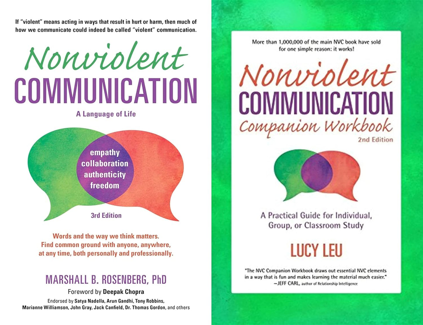Nonviolent Communication+ Nonviolent Communication: Companion Workbook (Set Of 2 Books)