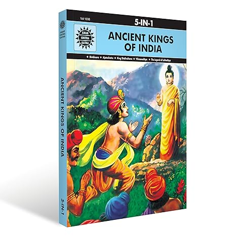 Ancient Kings of India Legendary Rulers & Historical Heroes | Indian Mythology, History & Folktales | Illustrated Stories for Kids & Adults | Epic Kings & Cultural Heritage | Amar Chitra Katha