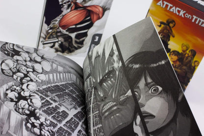 Attack on Titan by Hajime Isayama Part  1 of 7 (set of 4 books)