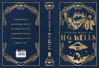 Greatest Works of H.G. Wells (Deluxe Hardbound Edition)