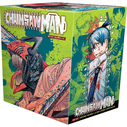 Chainsaw Man Manga Set Vol 1-11 Complete Series Tatsuki Fujimoto Gift Bundle