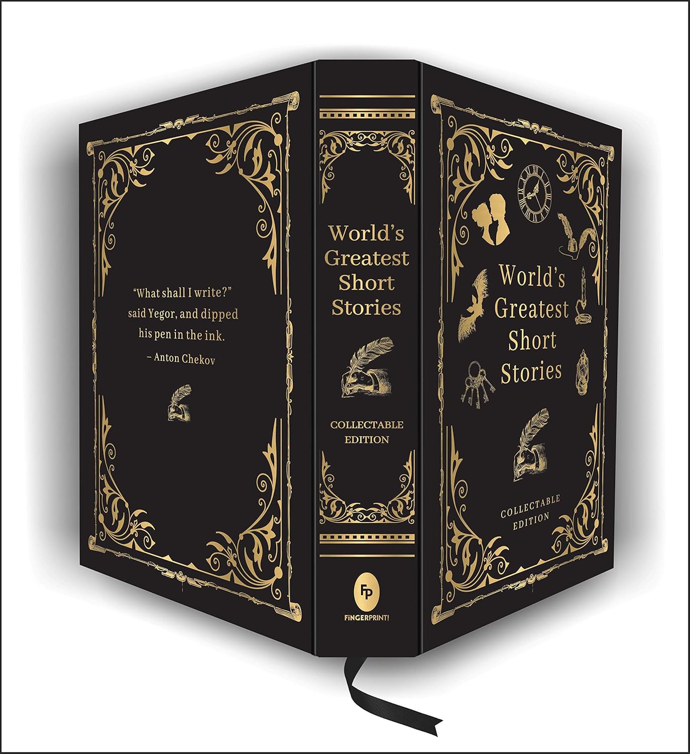 Worlds Greatest Short Stories (Deluxe Hardbound Edition)