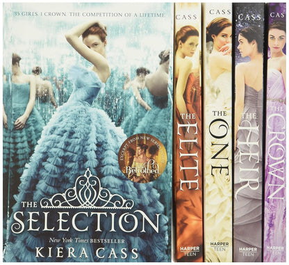 Kiera Cass The Selection Complete Series 5 Books Collection