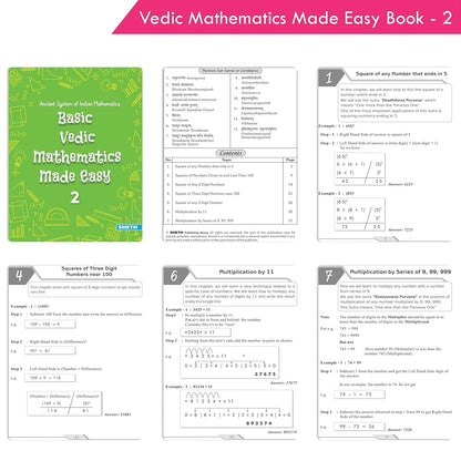 Vedic Mathematics Book Set (Set of 4)
