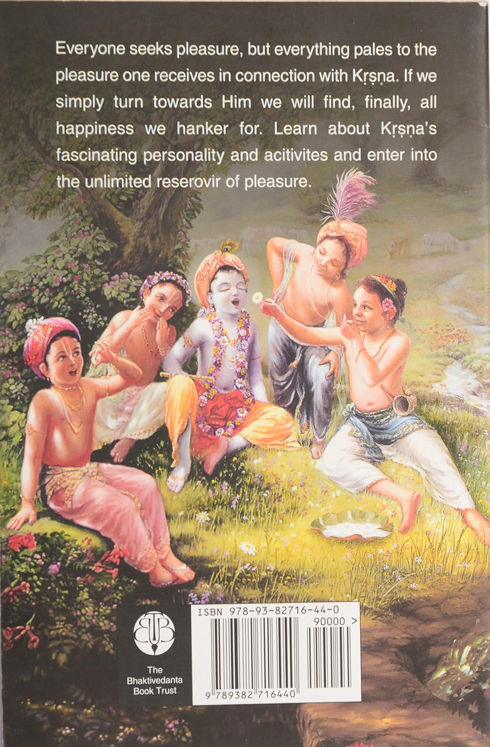 Krsna The Reservoir Of Pleasure