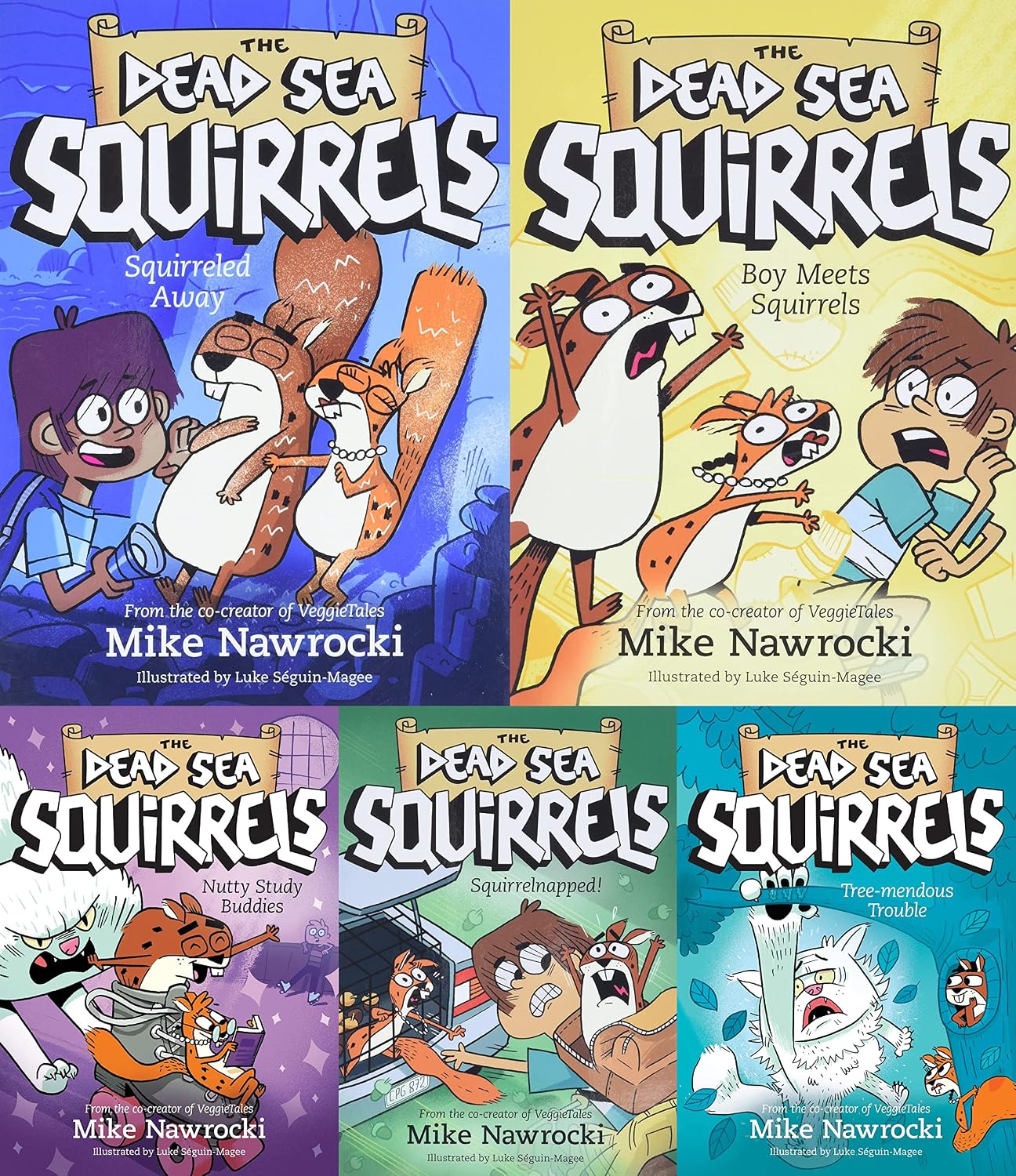 The Dead Sea Squirrels Series 5 Books Set