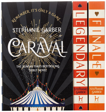 By Stephanie Garber Caraval Series 3 books Collection Set ( Caraval , Legendary , Finale )