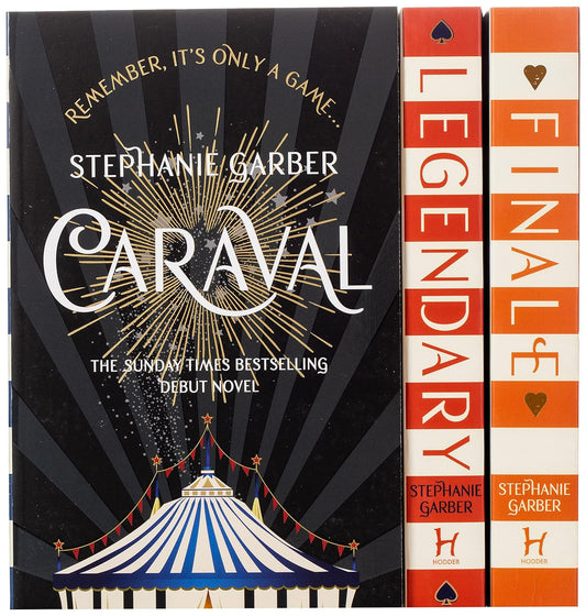By Stephanie Garber Caraval Series 3 books Collection Set ( Caraval , Legendary , Finale )
