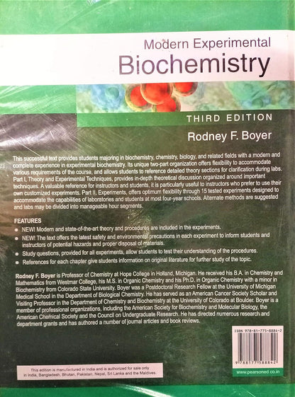 Modern Experimental Biochemistry