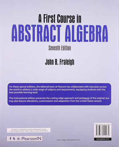 A First Course in Abstract Algebra, 7e