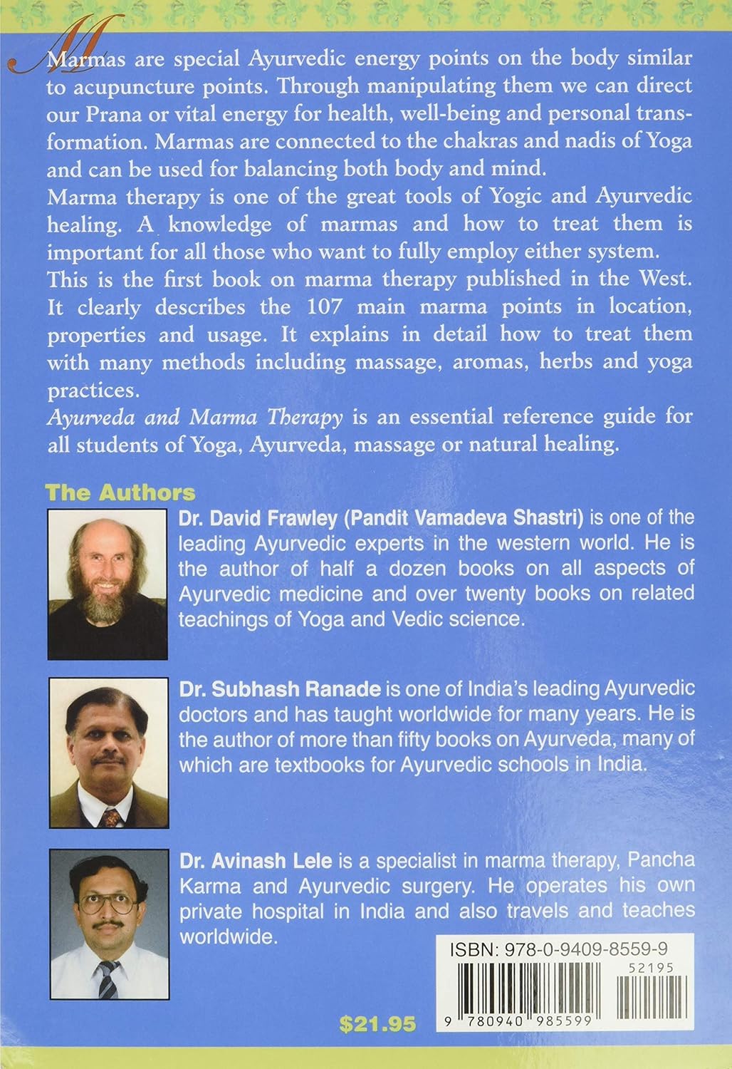 Ayurveda and Marma Therapy: Energy Points in Yogic Healing