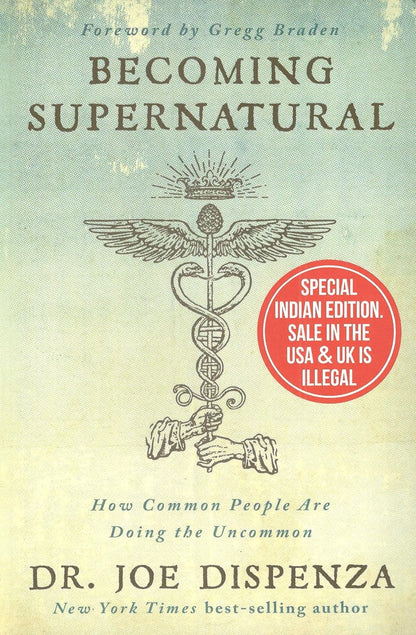 3 Books Set by Dr Joe Dispenza [Breaking The Habit of Being Yourself; You Are the Placebo & Becoming Supernatural]