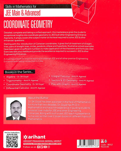 Skills In Mathematics For Jee Main & Advanced Coordinate Geometry