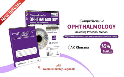 Comprehensive Ophthalmology with Ophthalmology Logbook (10th Edition)