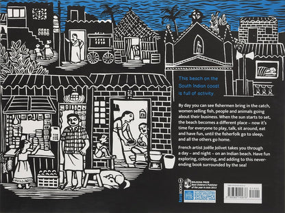 An Indian Beach : By Day and Night