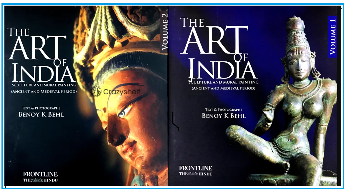 The Art of India - Sculpture and Mural Painting (Set of 2 Volumes)