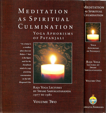 Mediation As Spiritual Culmination: The Yoga Aphorisms of Patanjali, 2-volume Set