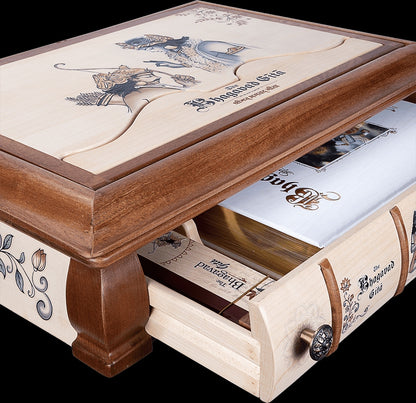 The Bhagavad Gita (With Wooden Box and Stand)