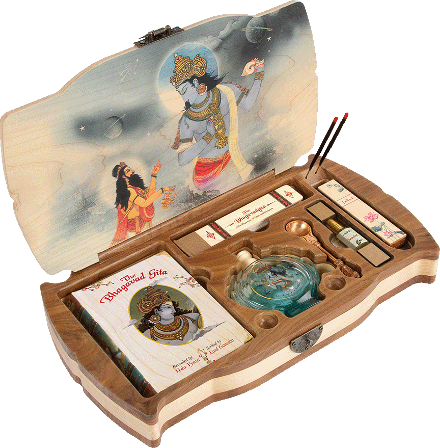 The Bhagavad Gita (Wooden Altar Kit)