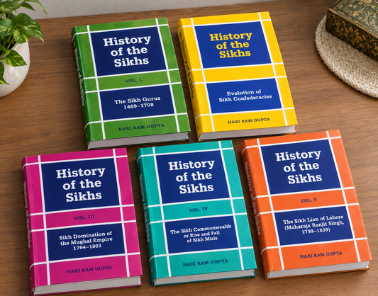 History of The Sikhs (Set of 5 Volumes)