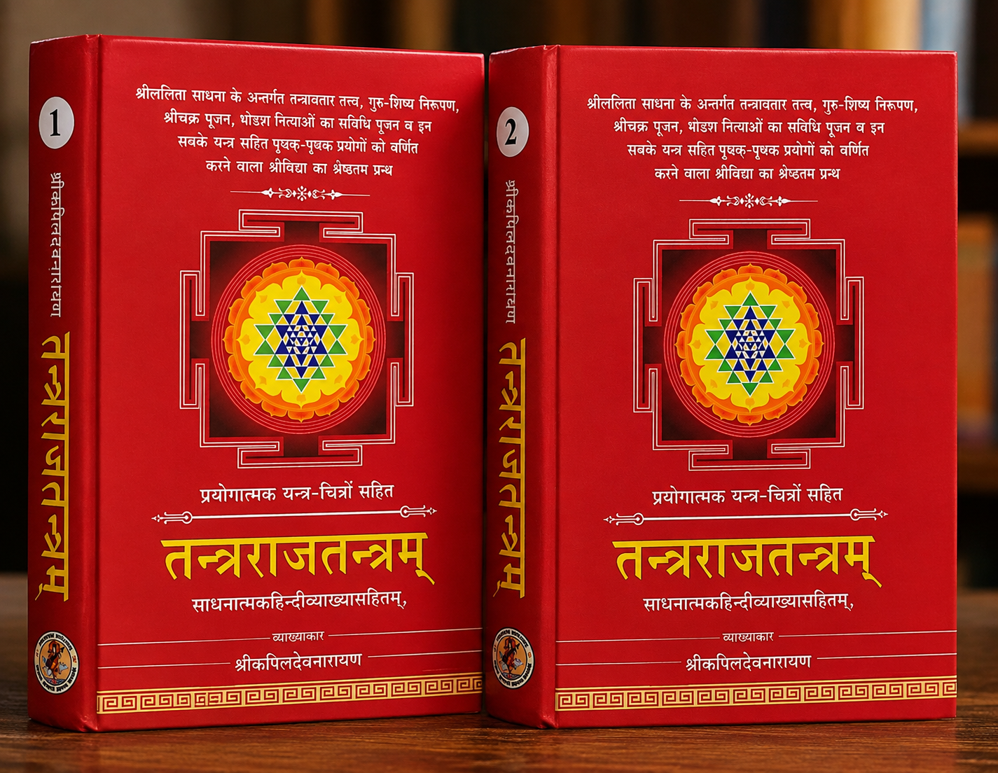 Tantra Raja Tantra (In Two Volumes) by Shree Kapil Dev Narayan