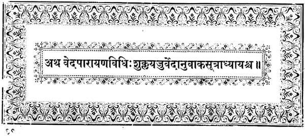 शुक्लयजुर्वेदमाध्यन्दिनीयसंहिता: Shukla Yajurveda Madhyandiniya Samhita (Loose Leaf)