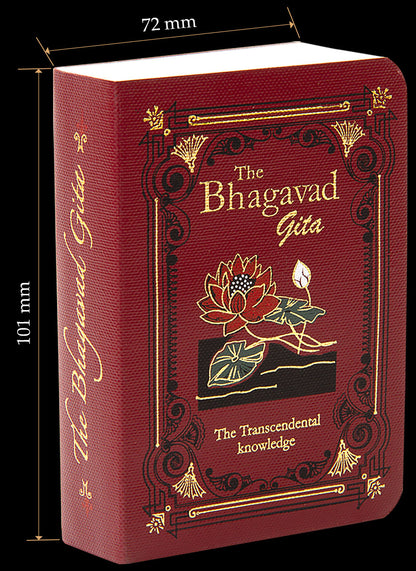 The Bhagavad Gita Book Softcover A7 Size(English) - Pocket Edition