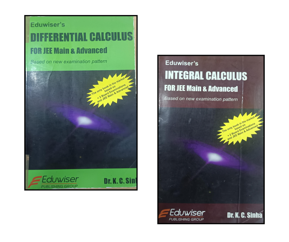 Eduwiser's - Differential Calculus and Integral Calculus Set of 2 books - For JEE Main & Advanced