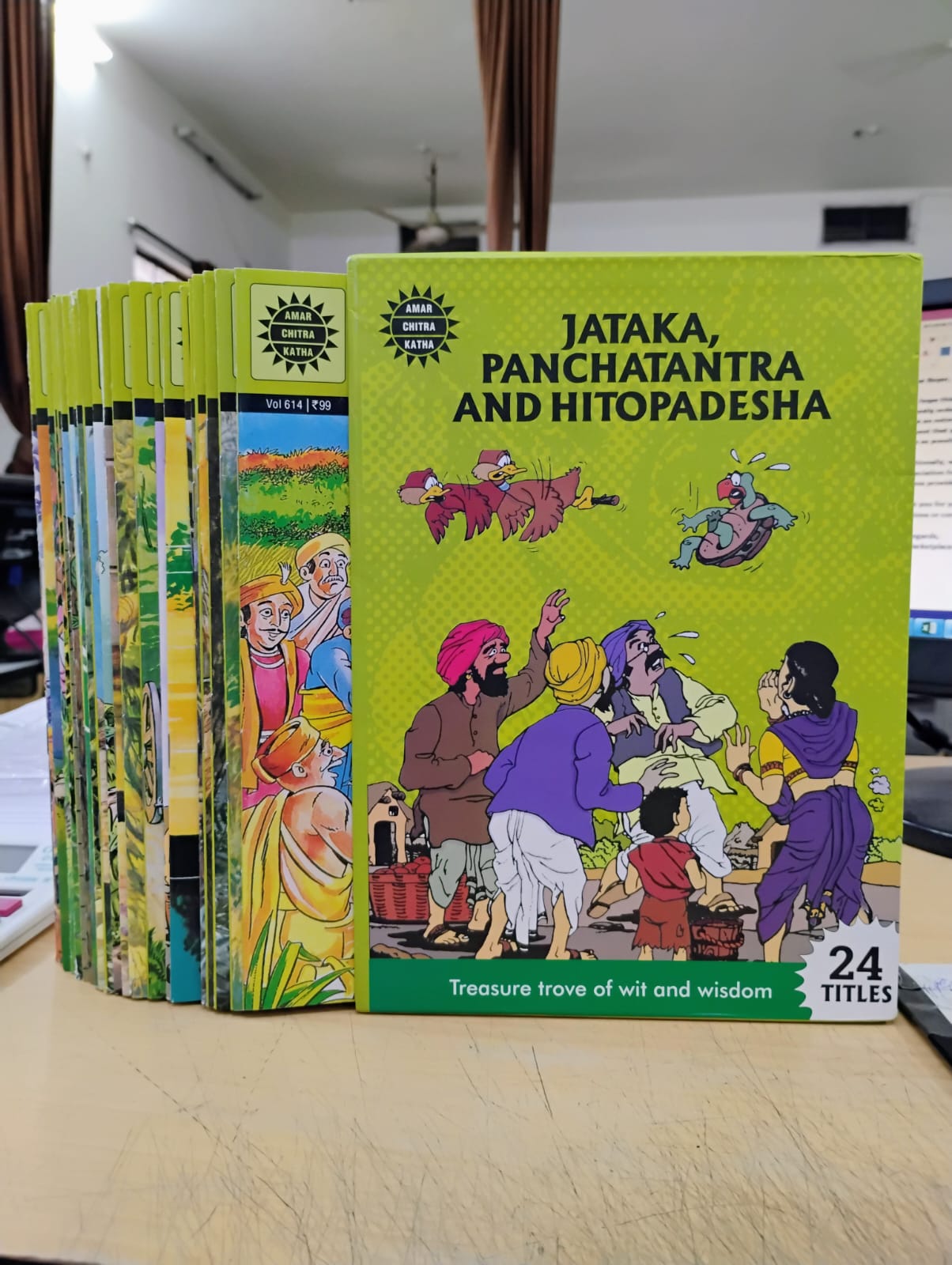 New Jataka, Panchatantra and Hitopadesha Collection