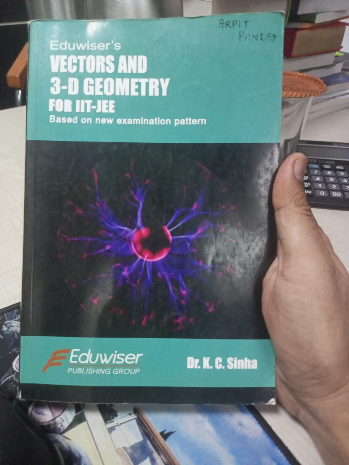 Vectors and 3D Geometry for JEE Main & Advanced By K.C. Sinha