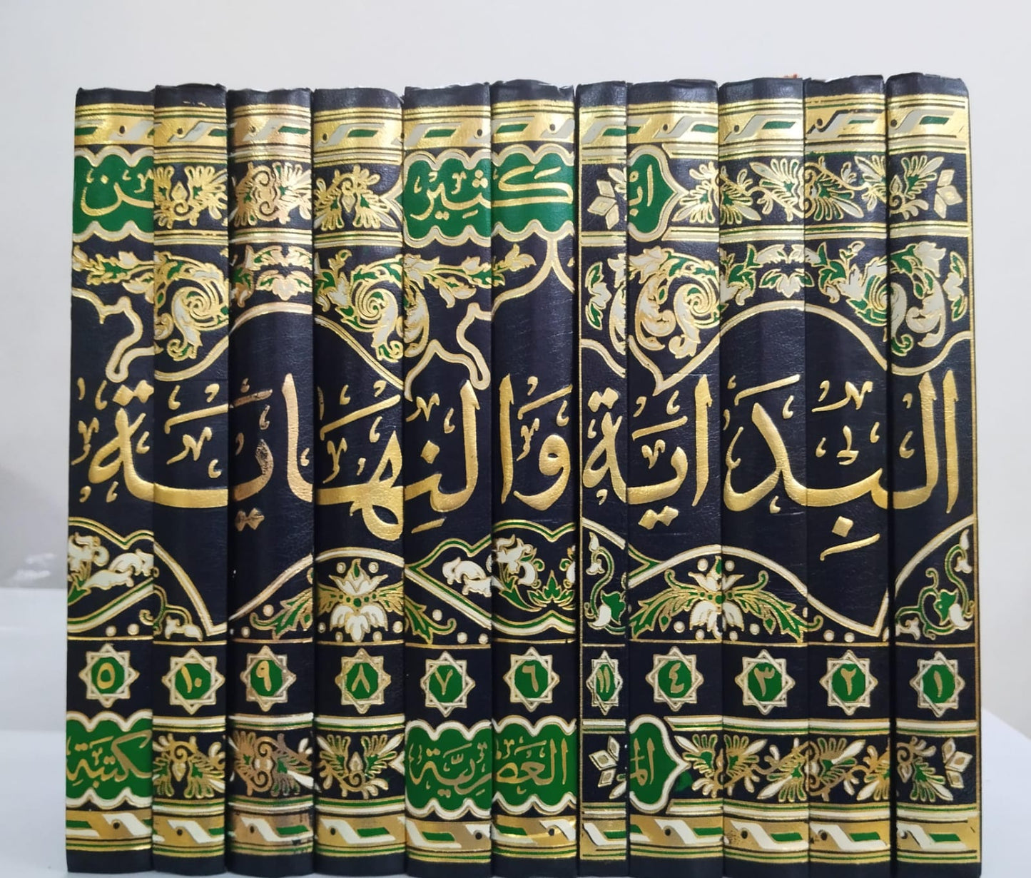 (البداية والنهاية (11 مجلد-Al Bidayah Wal Nihayah Ma alfhars: Ibn Kathir, Arabic (11 Vol set)