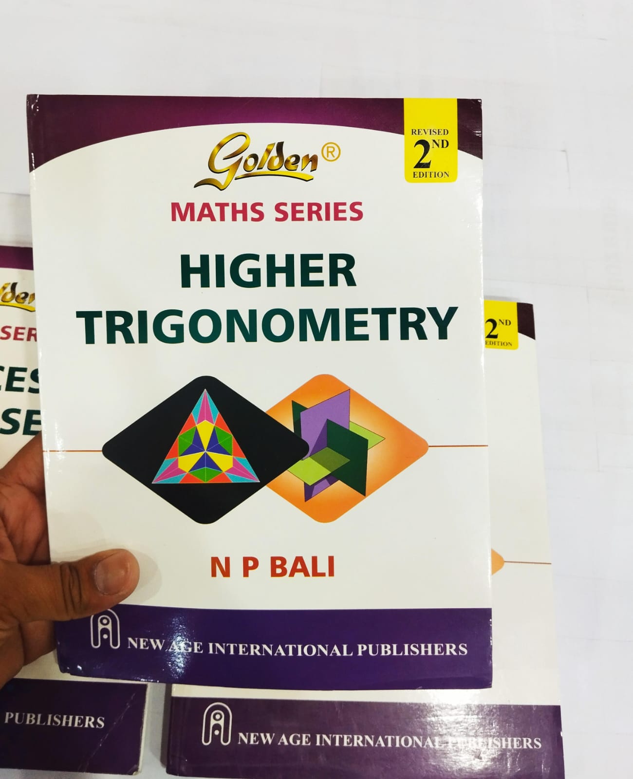 Golden Mathematics Series Book Set – Trigonometry, Infinite Series, Algebra