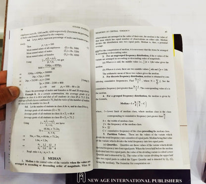 Golden Maths Series – Set of 3 Books by N.P. Bali: Statistics, Real Analysis & Solid Geometry