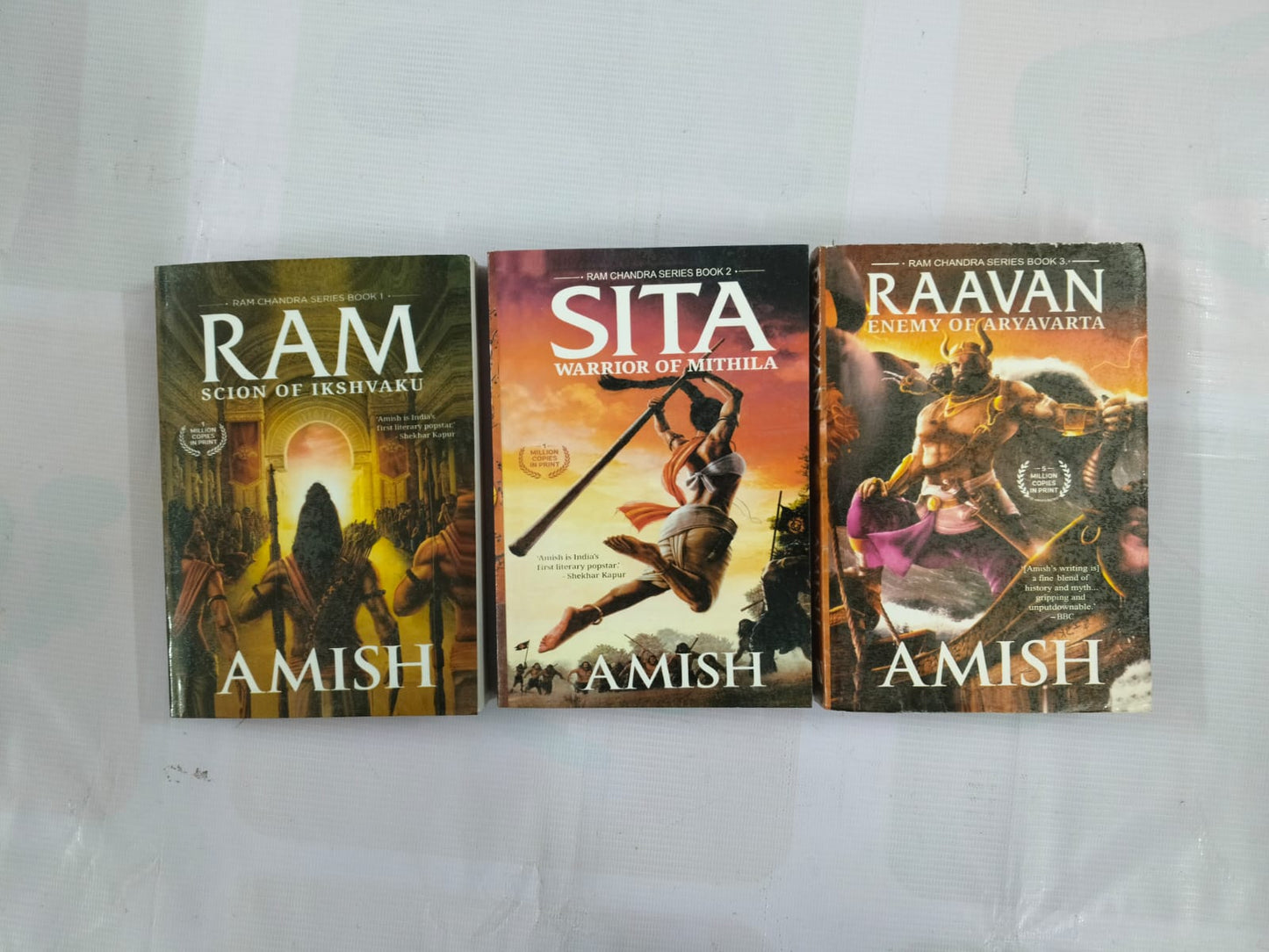 Ram+Sita+Ravan : A Journey Through Ancient Wisdom and Human Psychology (3 Book Combo)