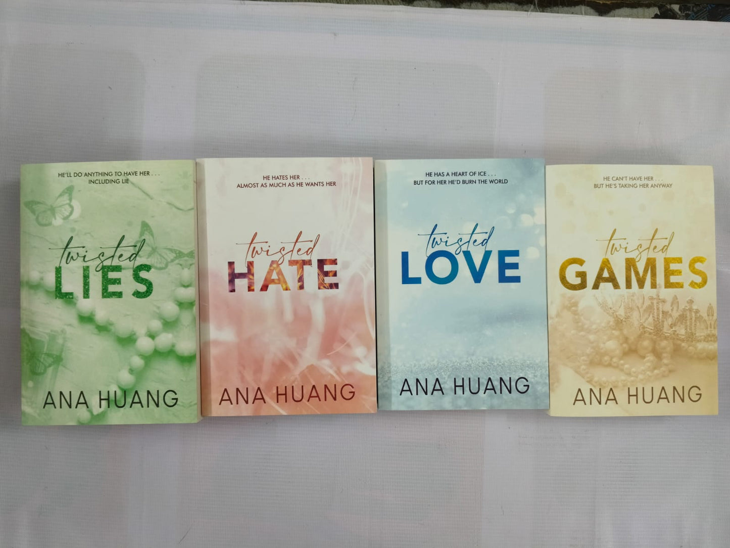 Twisted (4 book series) Twisted Love, Twisted Games, Twisted Hate, Twisted Lies