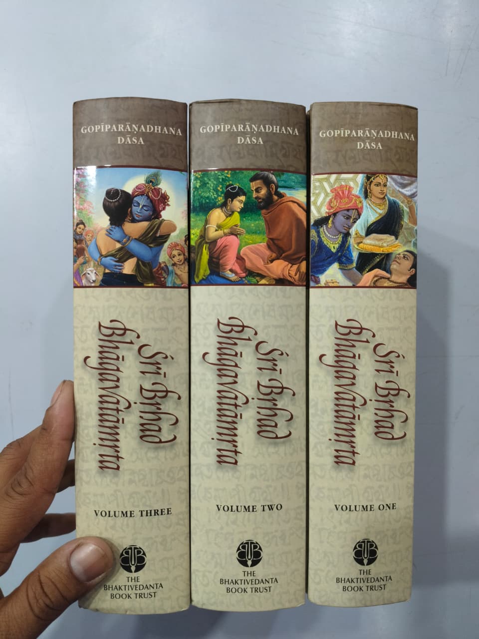 Sri Brhad Bhagavatamrta of Srila Sanatana Gosvami (Set of 3 Volumes)