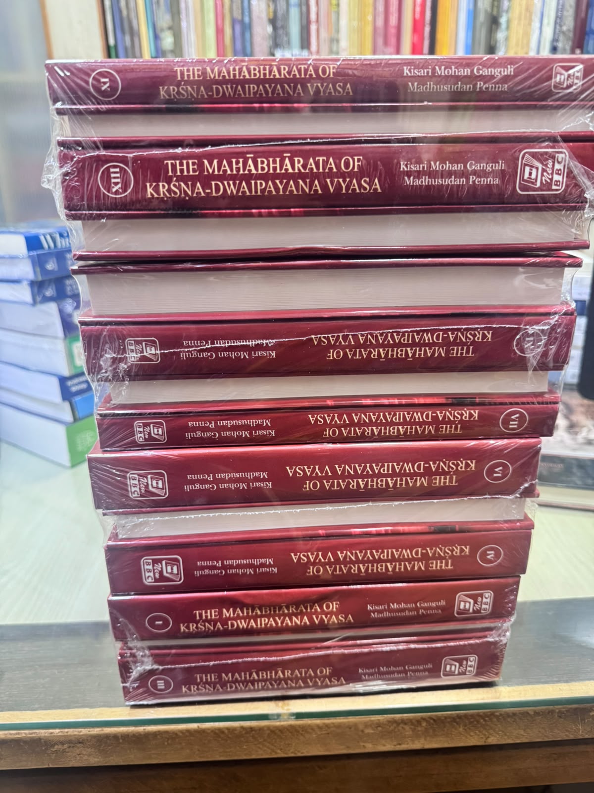 The Mahabharata of Krsna-Dwaipayana Vyasa, Translated into English Prose From the Original Sanskrit Text (14 Vols-Set)
