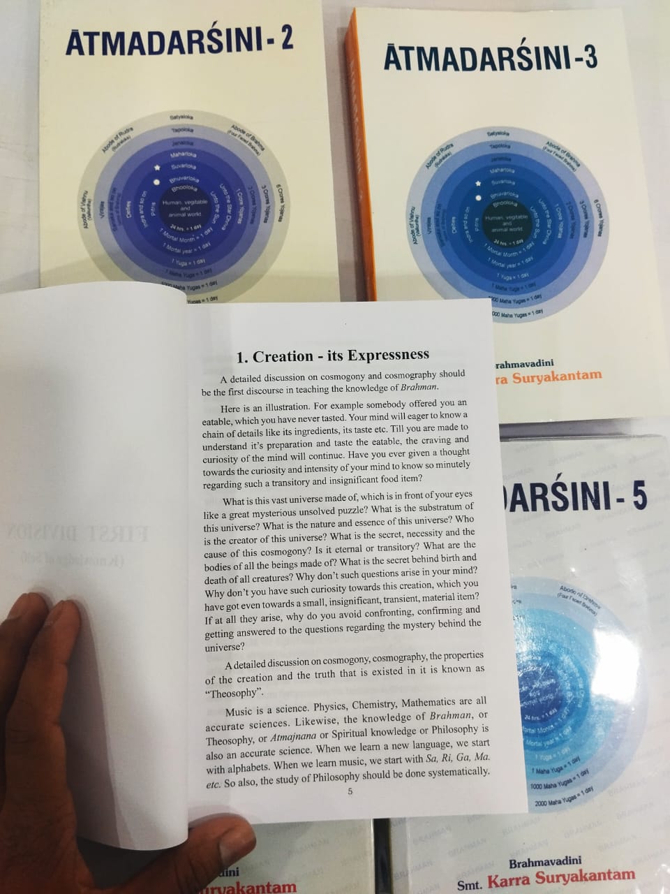 Atmadarshini (Set of 5 Volumes) By Brahmavadini Karra Suryakantam