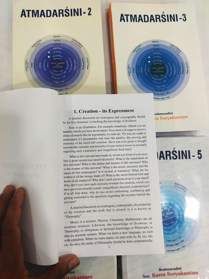 Atmadarshini (Set of 5 Volumes) By Brahmavadini Karra Suryakantam